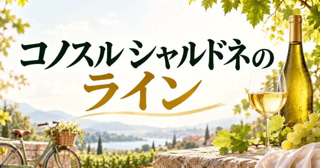コノスル シャルドネのライン