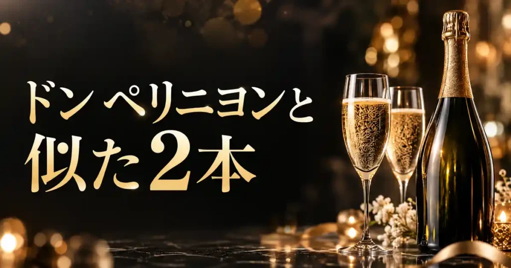 ドン ペリニヨンと似た2本